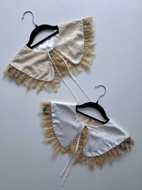 Divpusējā apkaklīte ZELTA