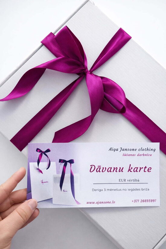 Dāvanu karte - 50 EUR